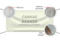 Canvas Banner (Fabric Banners) 5- Circleone