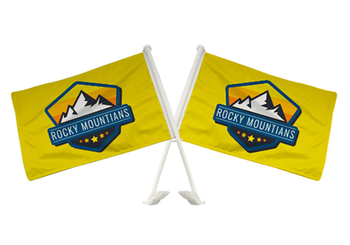 Car Flags (Flags) 3 - Circleone