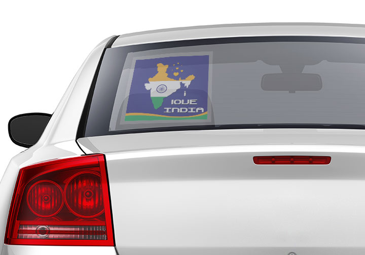 Car Stickers / Decals (Clear)  3 - Circleone