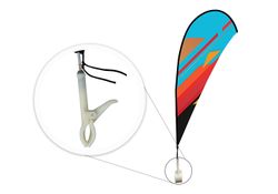 Clip Flags - Teardrop (Flags) 1 - Circleone
