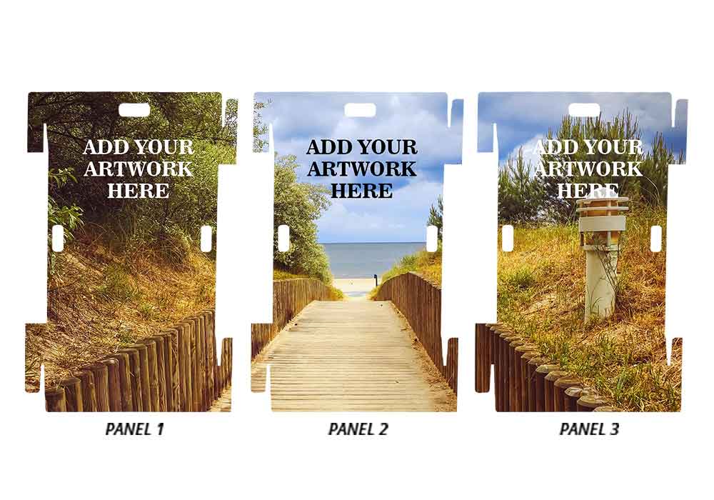 Crowd Control Interlocking Barrier (Display Frames) 5 - Circleone