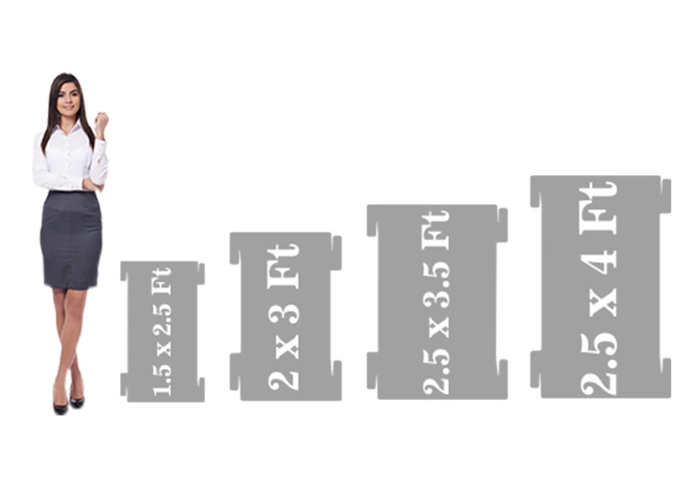 Crowd Control Interlocking Barrier (Display Frames) 8 - Circleone