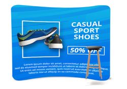 Curve Pillow Case Backdrop (Backdrop) 1 - Circleone