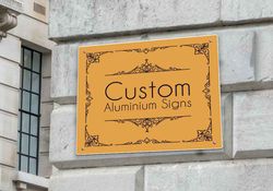 Custom Aluminum Signs  4 - Circleone 