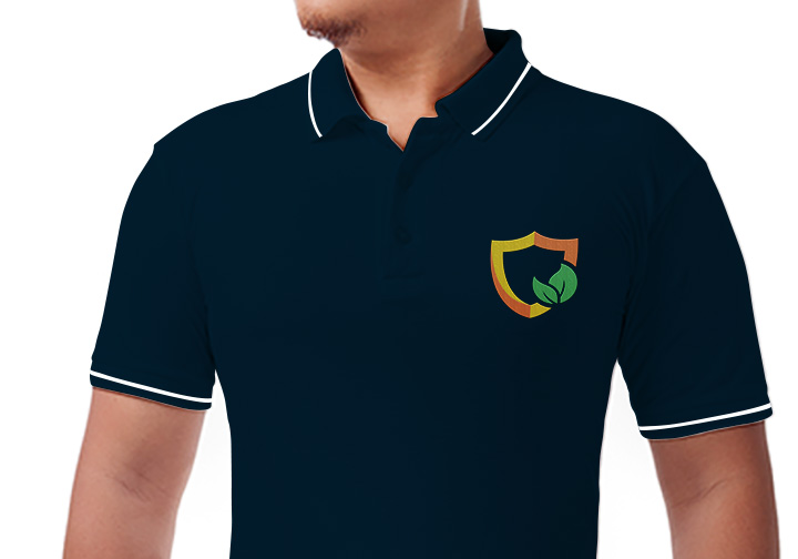 Custom Embroidered T Shirt - Polo Neck  3 - Circleone