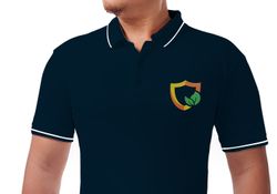 Custom Embroidered T Shirt - Polo Neck  3 - Circleone