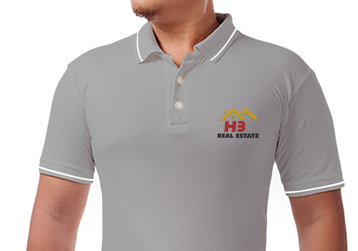 Custom Embroidered T Shirt - Polo Neck  4 - Circleone 