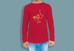 Custom Printed Long Sleeves T-Shirt - Round Neck  4 - Circleone 
