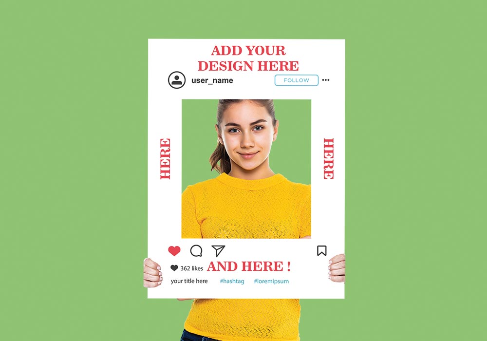 Custom Selfie Frames (Display Frames) 1 - Circleone