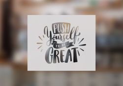 Cut-Out Frosted Decals  1 - Circleone