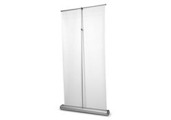 Deluxe Wide Base Single Screen Roll Up Banner Stands 2 - Circleone