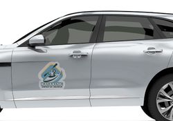 Die-Cut Car Decals / Stickers (Clear)  4 - Circleone 