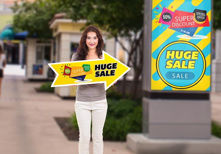 Directional Arrow Signs  3 - Circleone