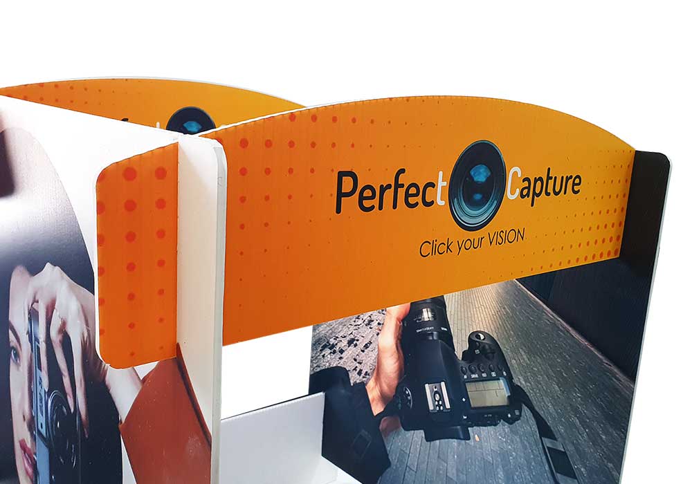 Display Tower with Custom Printed Interlocking Panels (Display Frames) 7 - Circleone