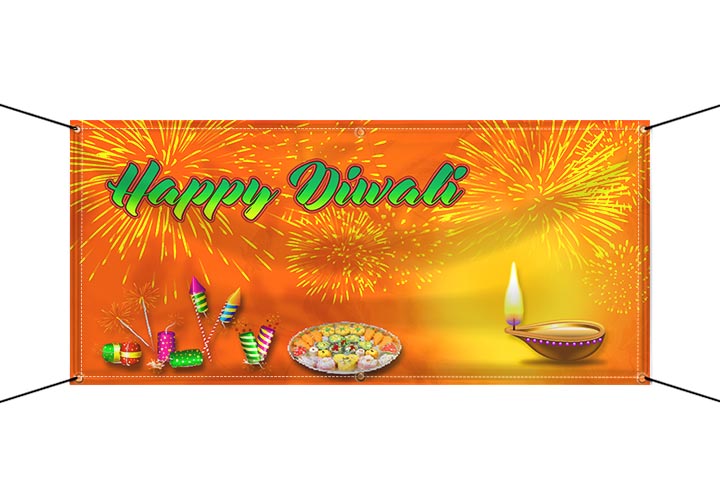 Diwali Banners (Vinyl Banners) 2 - Circleone