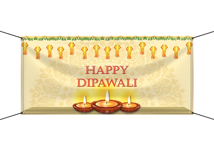 Diwali Banners (Vinyl Banners) - Circleone
