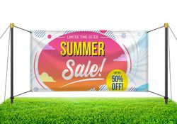 EZ-Post Banner Stands  1 - Circleone