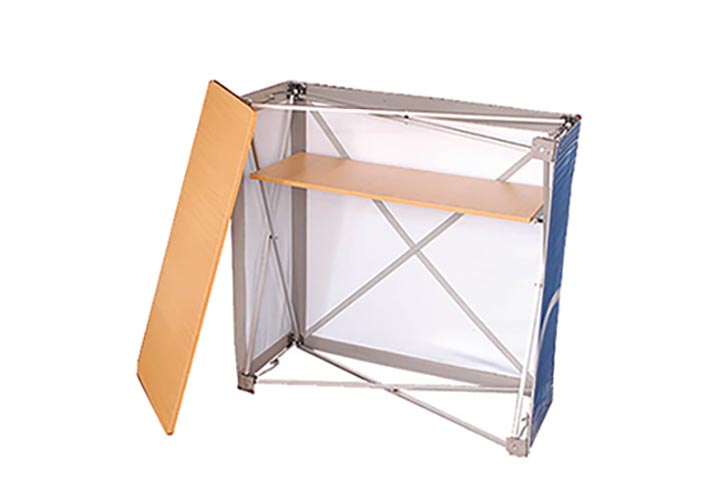 Fabric Pop Up Counter Display (Backdrop) 3 - Circleone