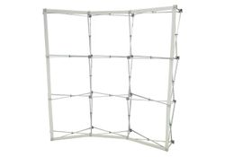 Fabric Pop Up Curved Display (Backdrop) 1 - Circleone