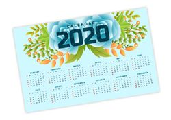 Flat Pocket Calendars  1 - Circleone