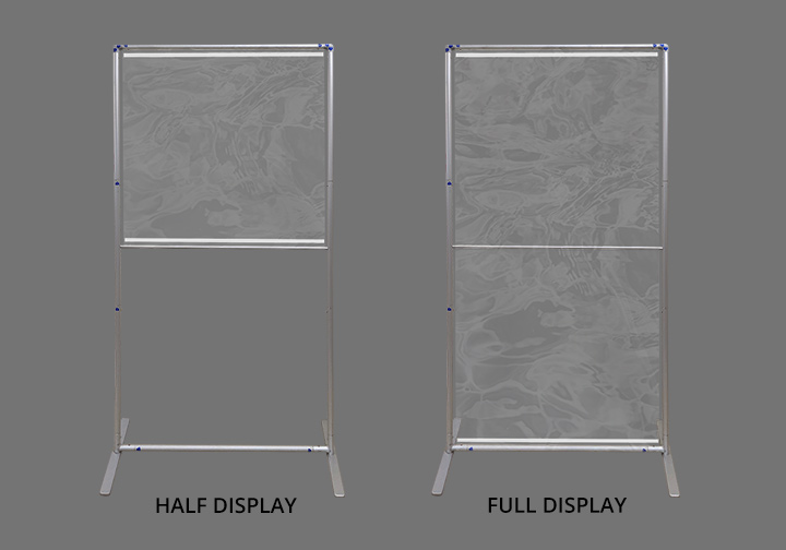Floor Standing Sneeze Shield  3 - Circleone