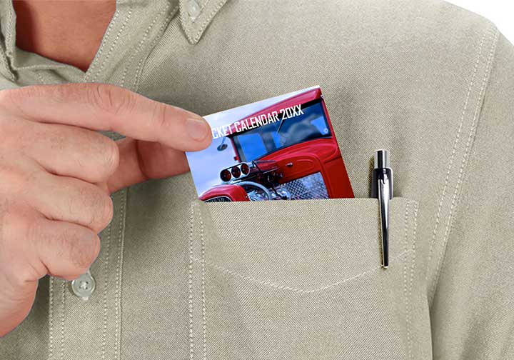 Folded Pocket Calendars  4 - Circleone 