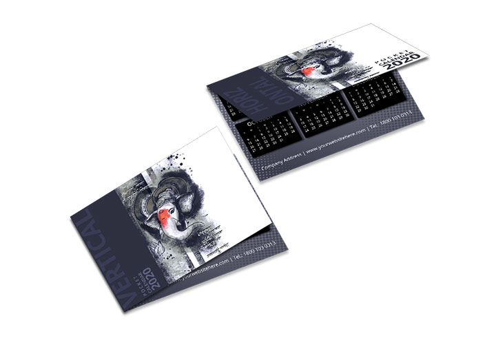 Folded Pocket Calendars  1 - Circleone