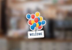 Front Adhesive Die-Cut Frosted Decals  4 - Circleone 