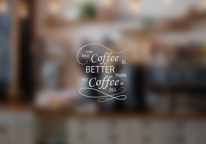 Front Adhesive Frosted Lettering  4 - Circleone 