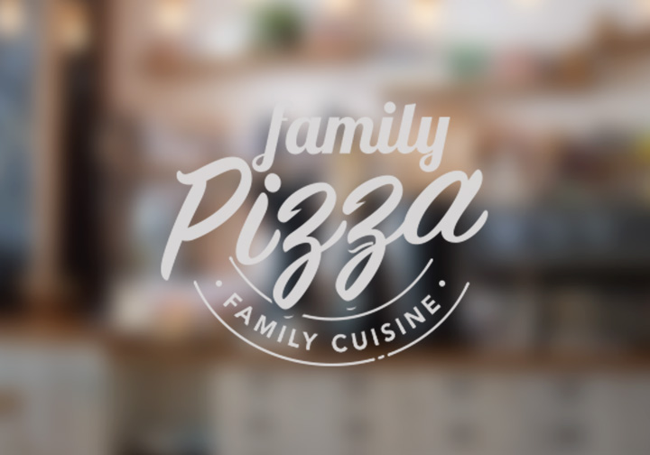 Front Adhesive Frosted Lettering  1 - Circleone