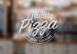 Front Adhesive Frosted Lettering  1 - Circleone