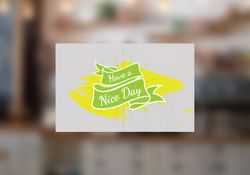 Front Adhesive Printed Frosted Decals  2 - Circleone