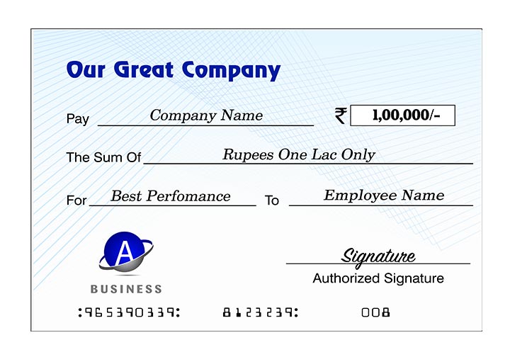 Giant Cheques  1 - Circleone