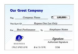Giant Cheques  1 - Circleone