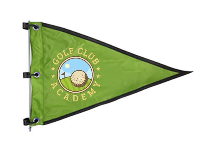 Golf Flags - Triangle (Flags) 1 - Circleone