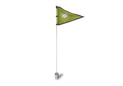 Golf Flags - Triangle (Flags) 2 - Circleone