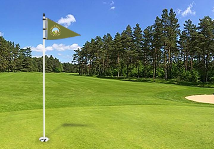 Golf Flags - Triangle (Flags) 5 - Circleone