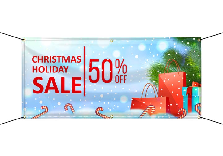 Holiday Banners (Vinyl Banners) - Circleone