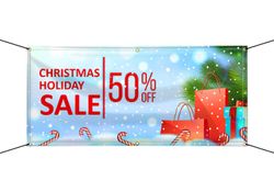 Holiday Banners (Vinyl Banners) - Circleone
