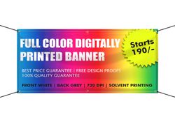 Indoor Banners (Vinyl Banners) - Circleone