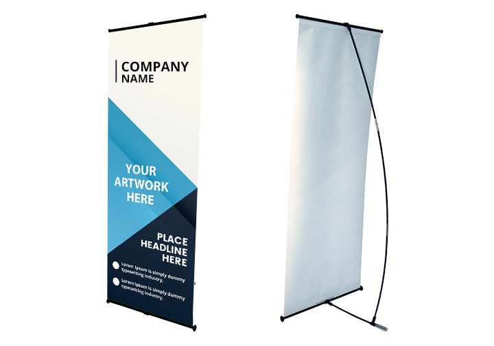 L Banner Stands  1 - Circleone