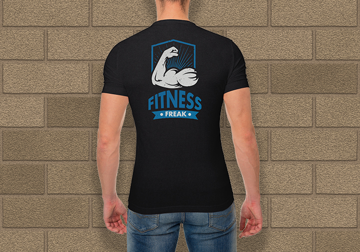 Men's Dry-Fit Moisture Wicking T-shirt - Crew Neck-Circleone-4