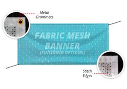 Mesh Fabric Banner (Fabric Banners) 3 - Circleone