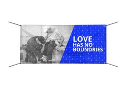 Mesh Fabric Banner (Fabric Banners) - Circleone