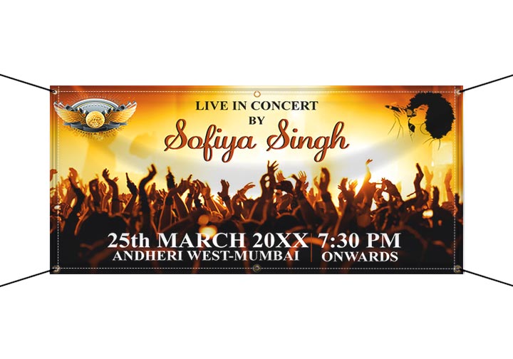 Music Banners (Vinyl Banners) 1 - Circleone