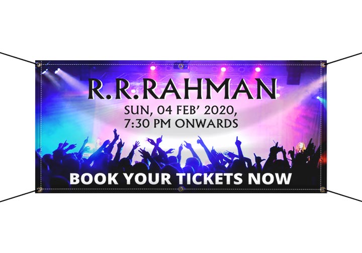 Music Banners (Vinyl Banners) 2 - Circleone