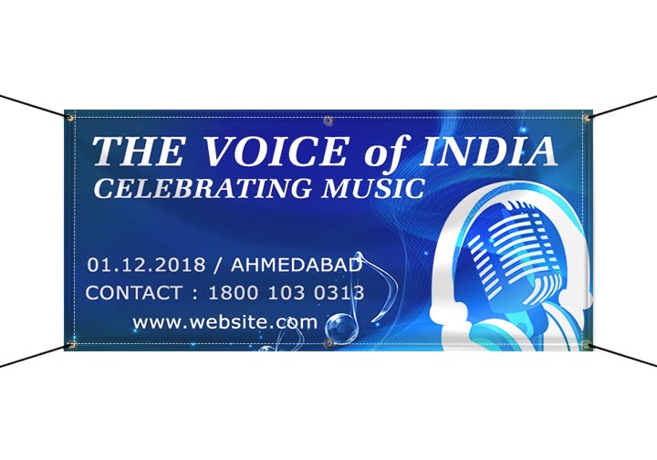 Music Banners (Vinyl Banners) - Circleone