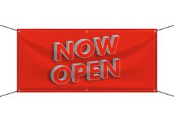 Opening Shortly Banners (Vinyl Banners) 1 - Circleone
