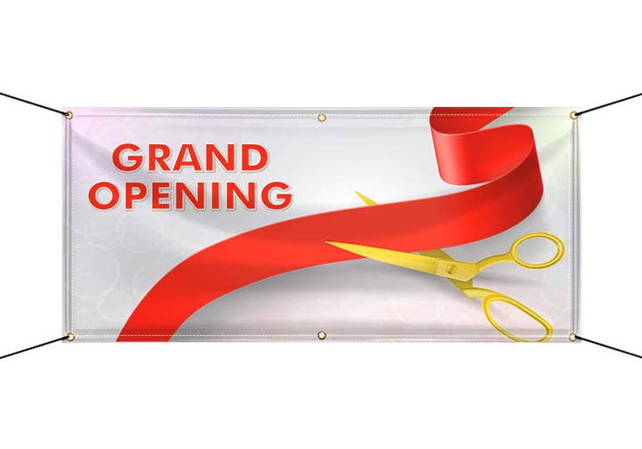 Opening Shortly Banners (Vinyl Banners) 2 - Circleone