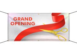 Opening Shortly Banners (Vinyl Banners) 2 - Circleone